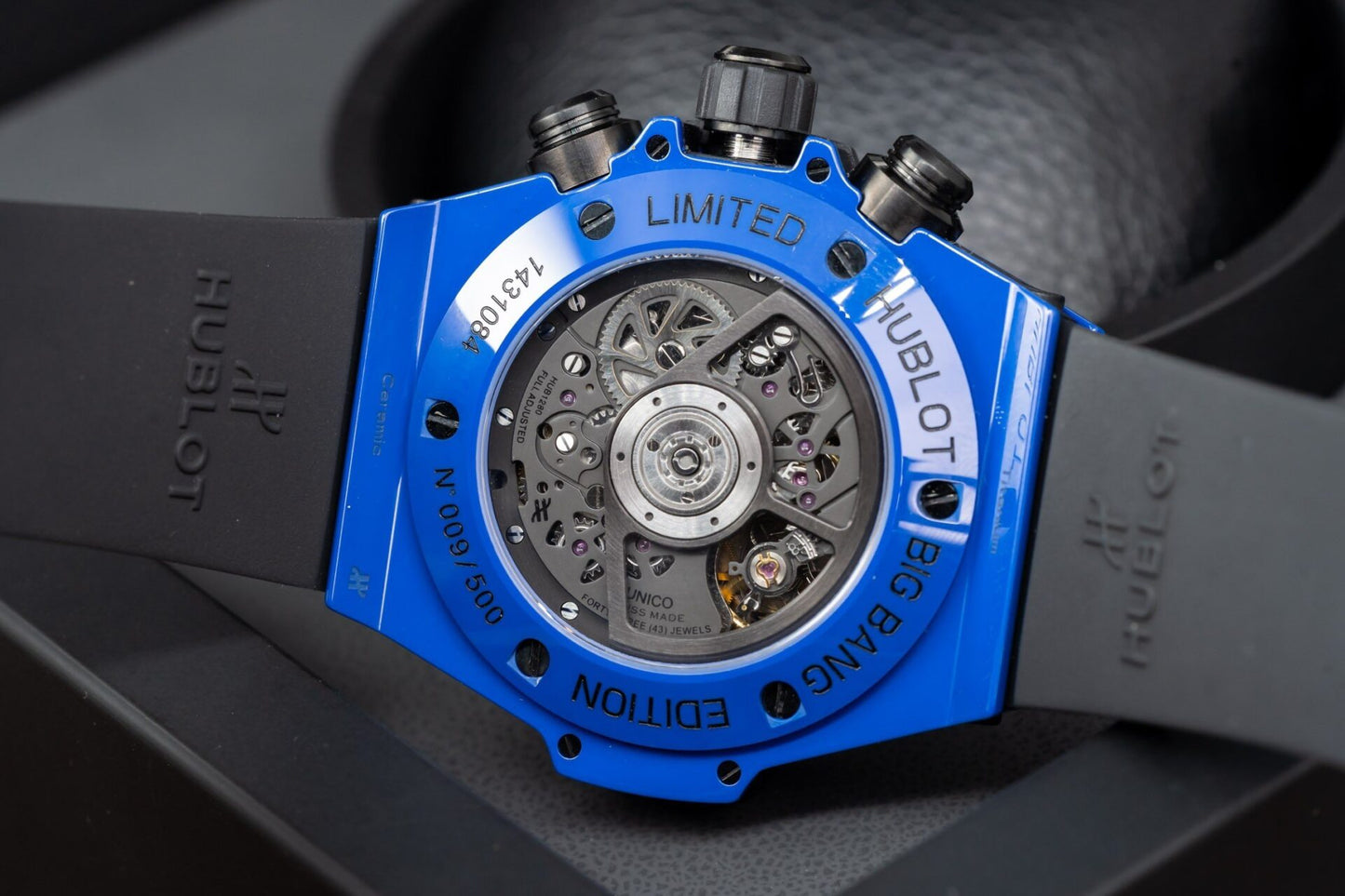 Hublot Replica 11 Watch Big Bang Unico Blue Magic BBF Factory 45mm