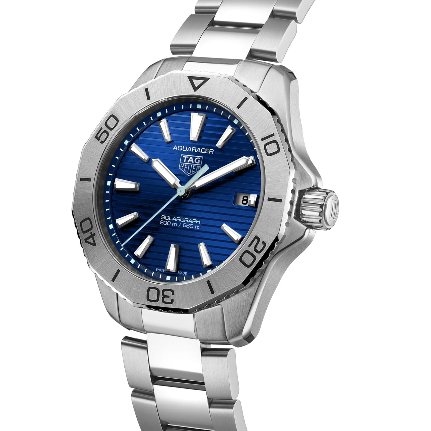 TAG Heuer Replica Watch Aquaracer Professional 200 Solargraph Solar Quartz 40 mm Steel(1:1 replica)