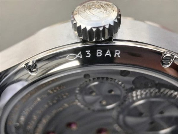 Replica IWC Portuguese Tourbillon IW5463 SS YLF Green Dial RG Markers Black Leather Strap A98900