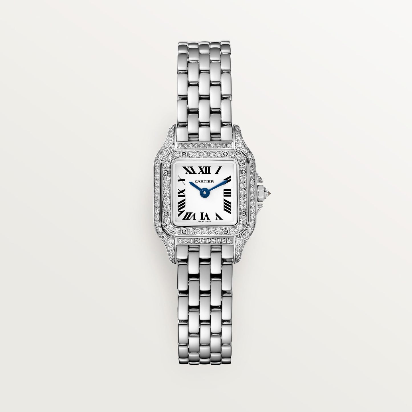 Panthere de fake cartier watch mini model quartz movement(1:1 replica)