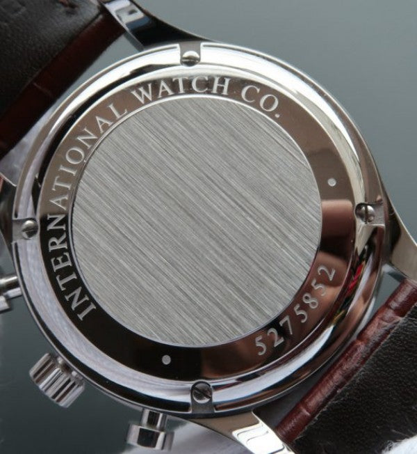 Replica IWC ZF Portuguese Chrono IW371431 Brown Leather Strap