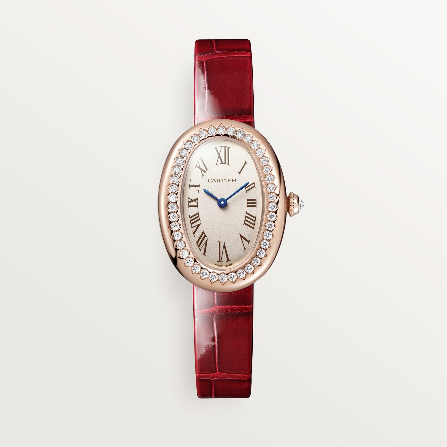 Baignoire de fake cartier watch small model quartz movement(1:1 replica)