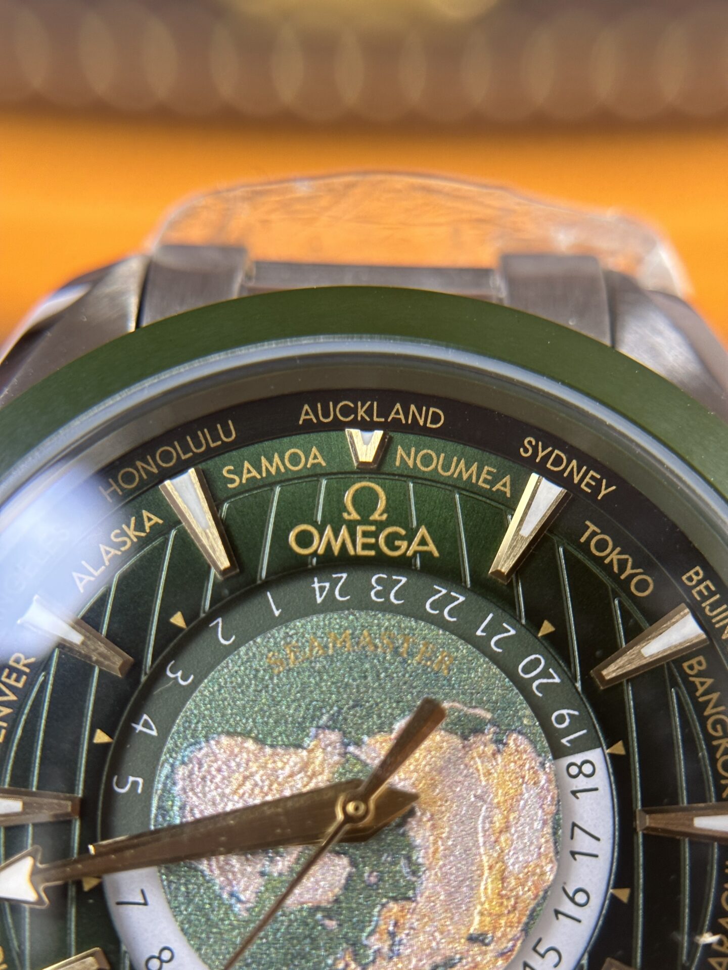 Omega Replica Watch Seamaster Aqua Terra Dial Green 43mm