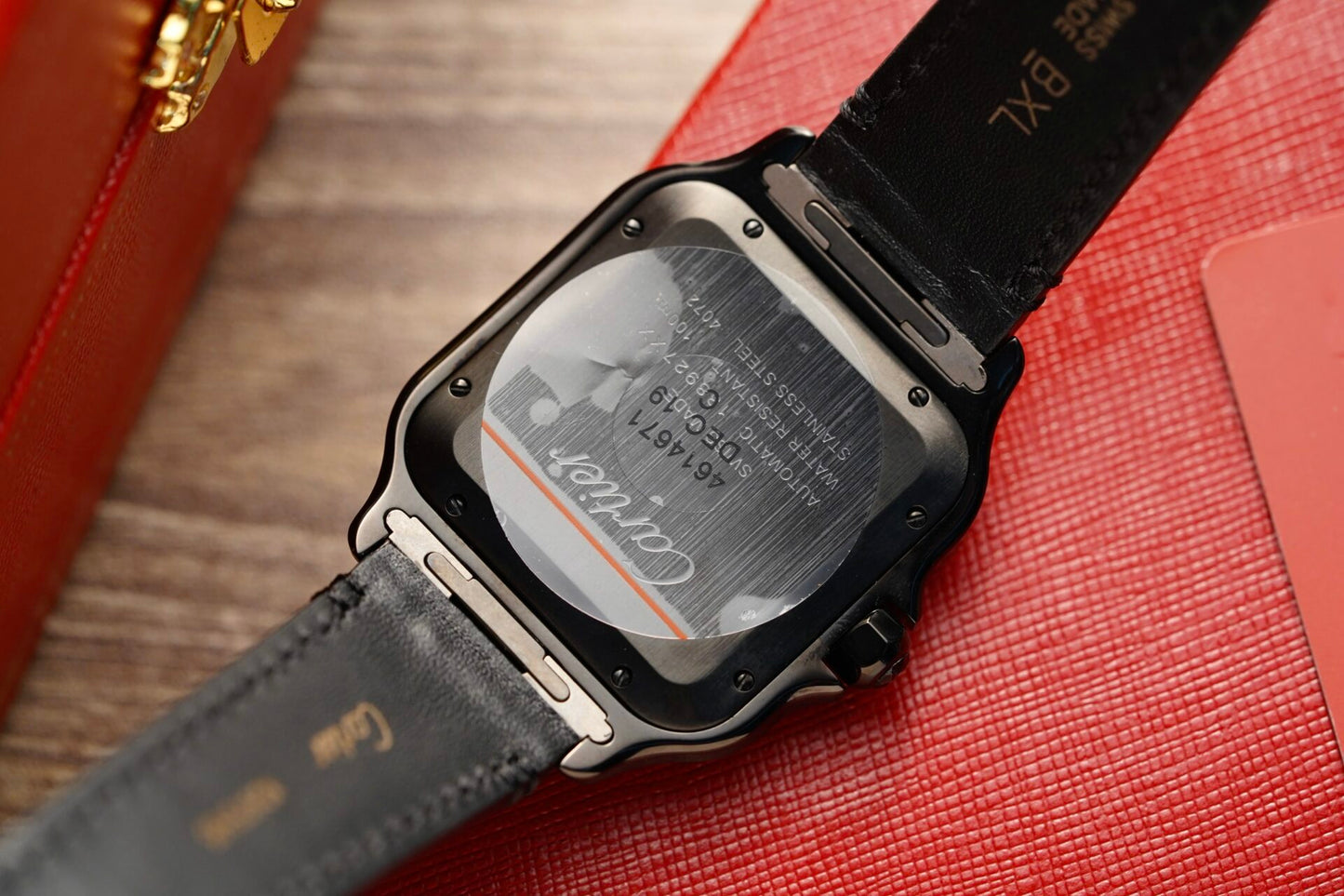 Cartier Best Replica Watch Santos De Cartier WSSA0039 Black Dial BV Factory 39.8mm