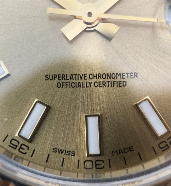 Replica Rolex DateJust 41mm 126333 Noob YG Wrapped YG Dial SS/YG Bracelet A3235