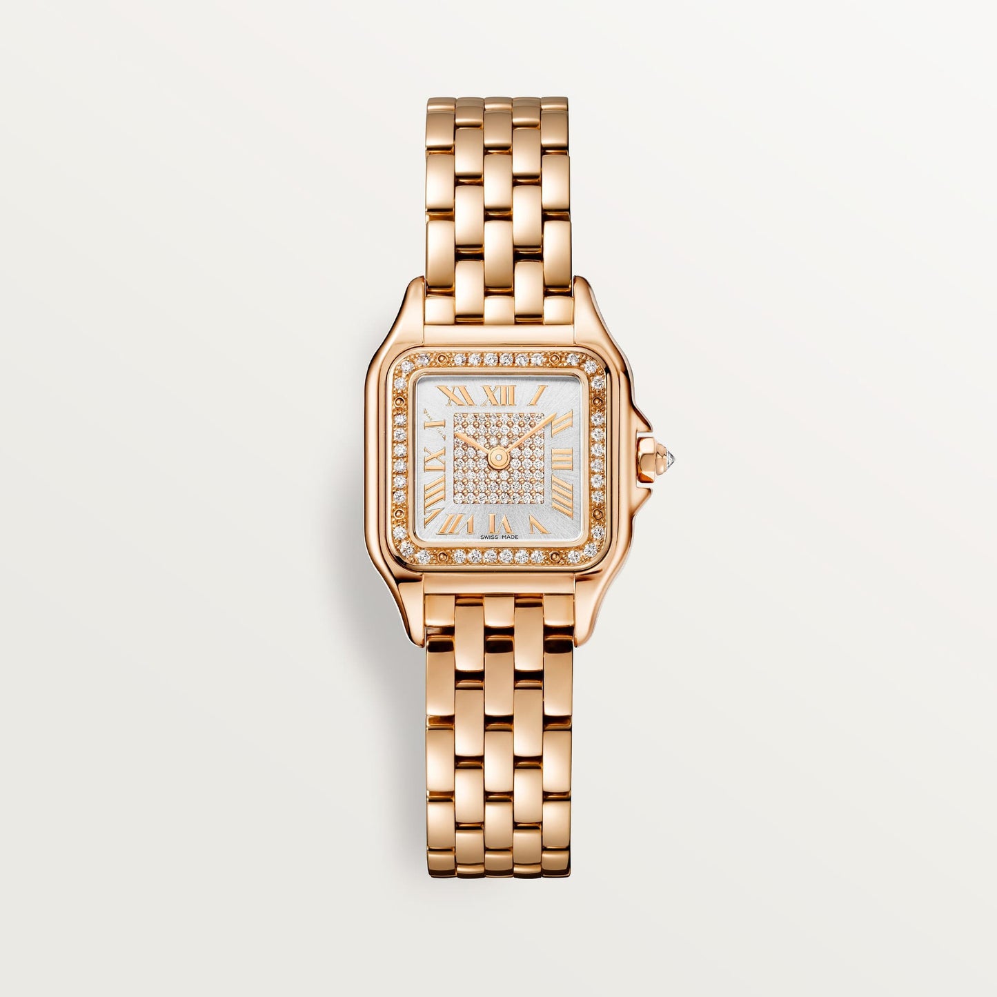 Panthere de fake cartier watch small model quartz movement(1:1 replica)