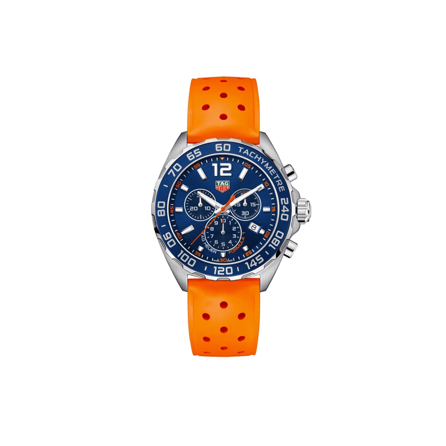 TAG Heuer Replica Watch Formula 1 Chronograph Quartz 43 mm Steel(1:1 replica)