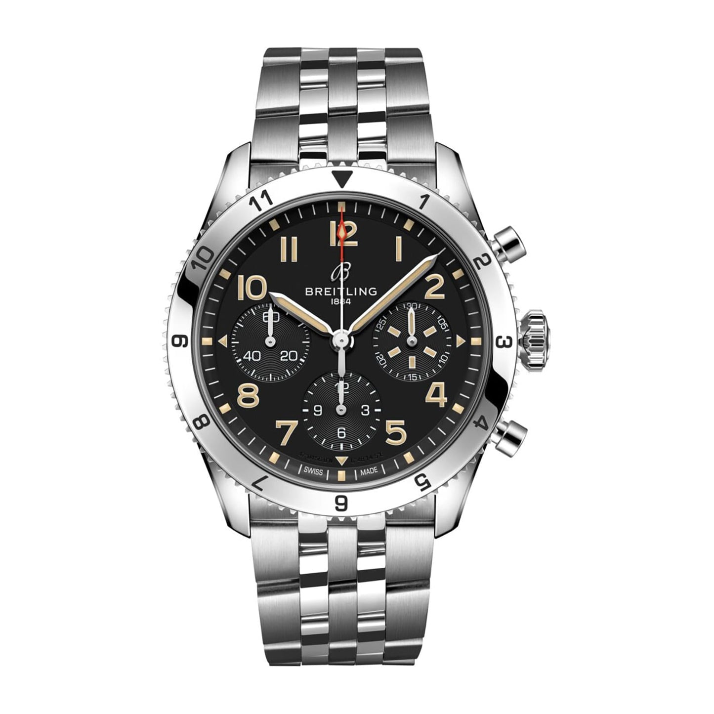 Fake Breitling Replica Watches Classic AVI Chronograph 42 P-51 Mustang(1:1 replica)