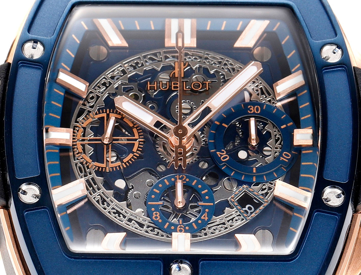 Hublot Spirit of Big Bang Textured Rubber Strap(1:1 replica)