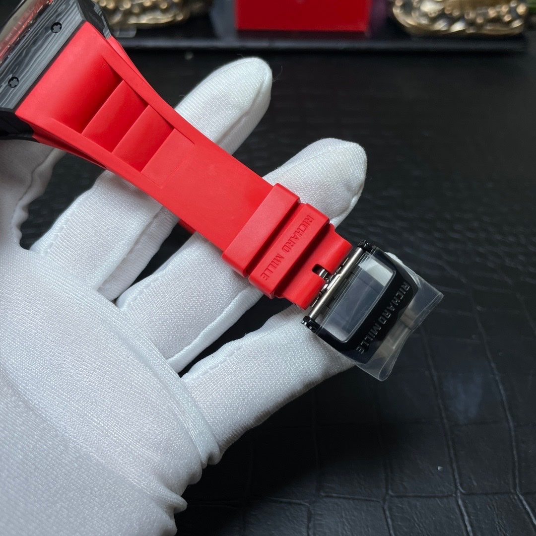 Richard Mille RM055 Carbon NTPT Replica 1:1 Watch Red BBR 45mm