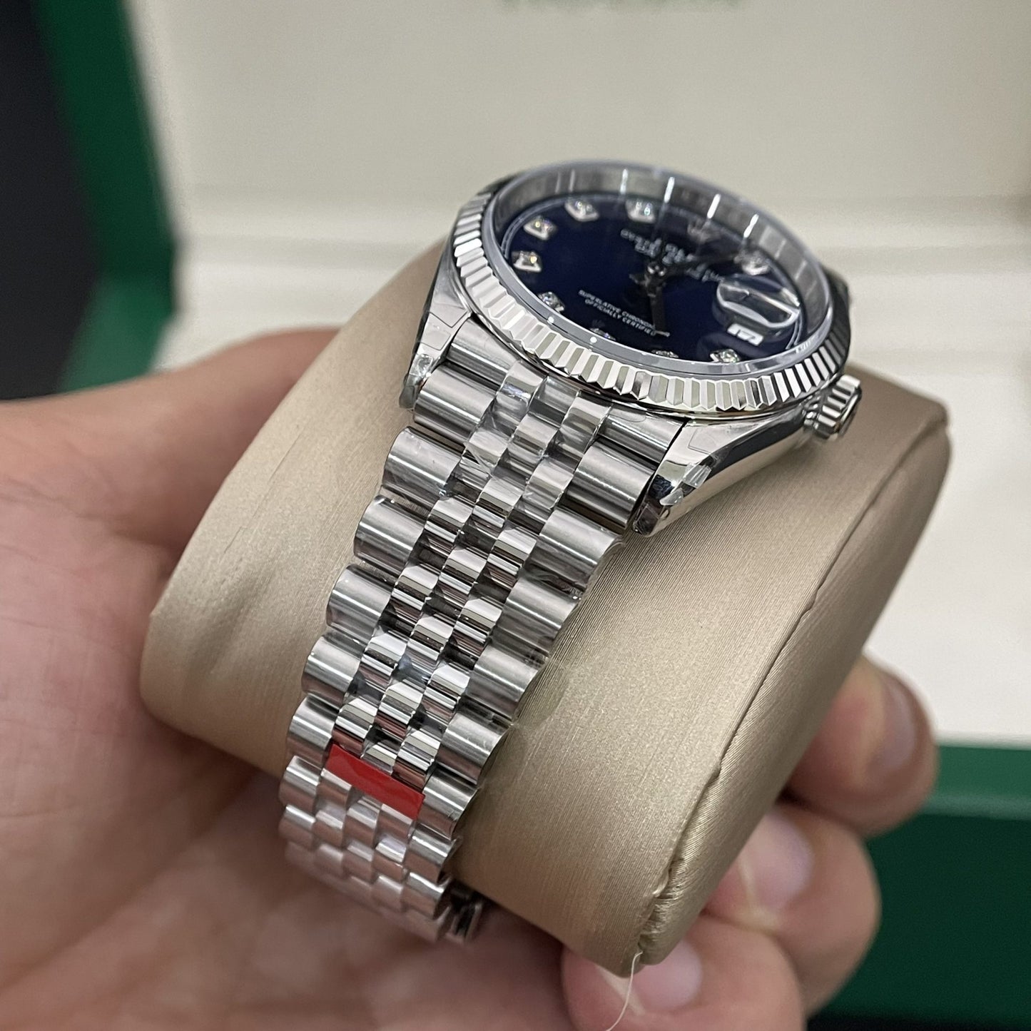 Rolex Best Replica Watch DateJust 126234 Blue Dial VS Factory 36mm