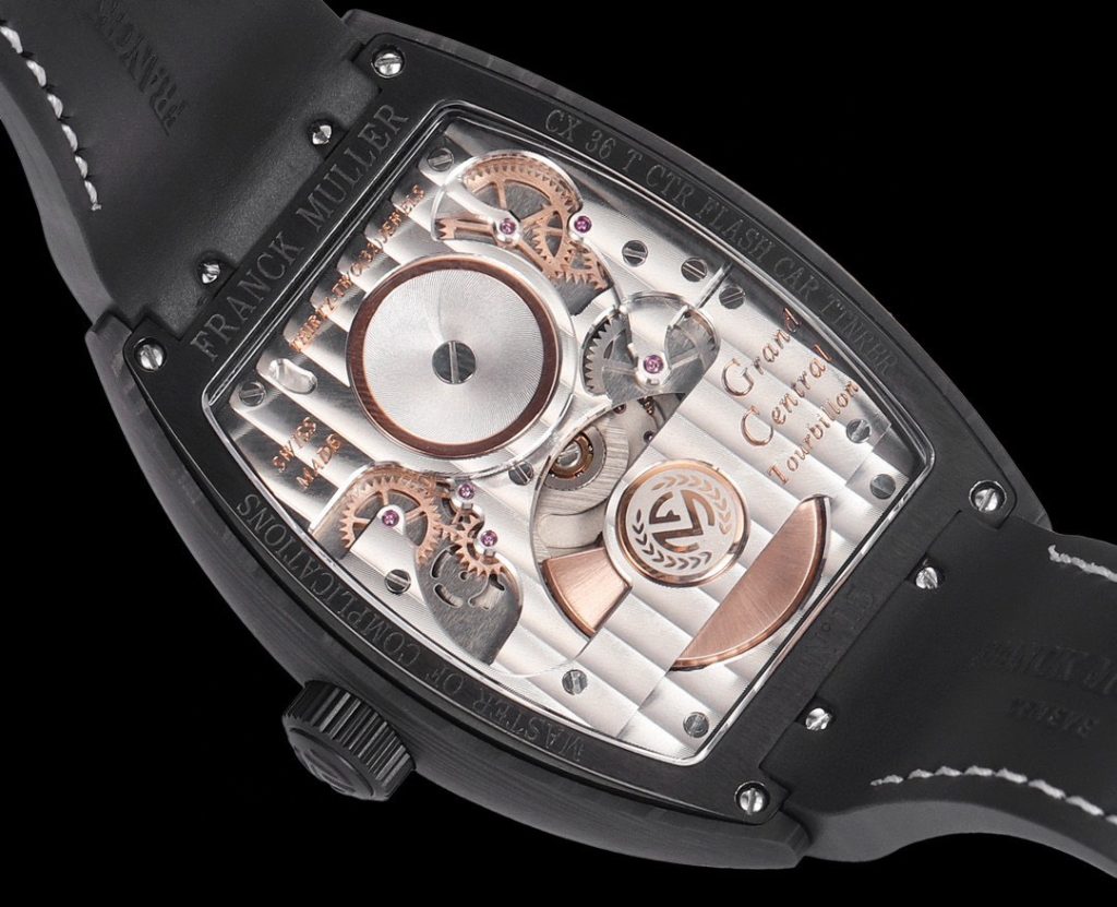 Franck Muller Grand Central Tourbillon Carbon Best Replica Watch 45mm