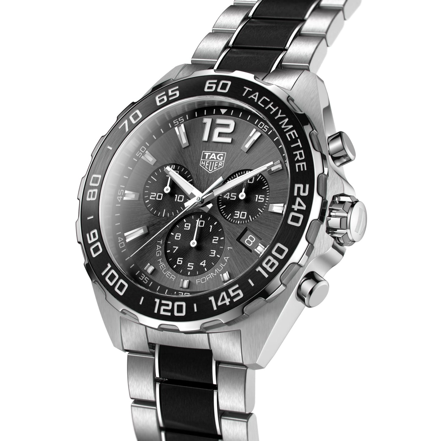 TAG Heuer Replica Watch Formula 1 Chronograph Quartz 43 mm Steel & Ceramic(1:1 replica)