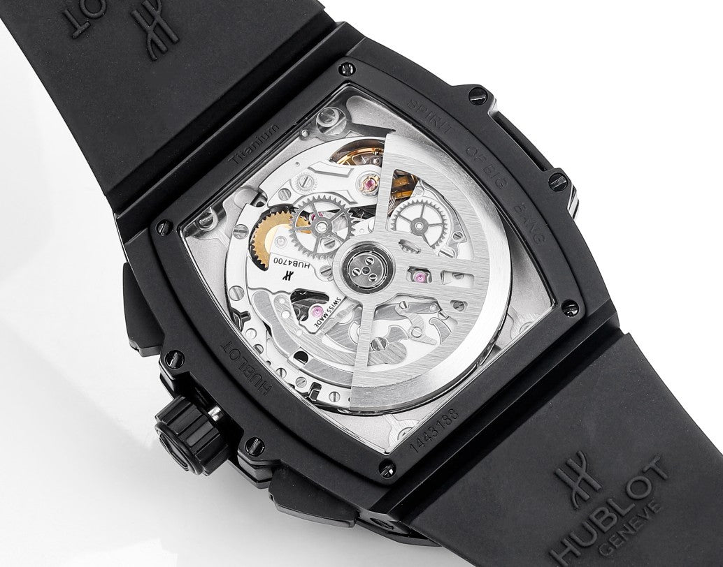 Hublot SPIRIT OF BIG BANG Chronograph, 45 mm Textured rubber strap(1:1 replica)