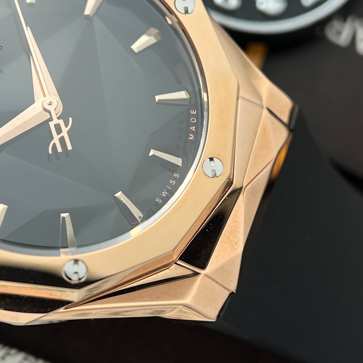 Hublot Replica 1:1 Watch Orlinski King Gold Black Dial HB Factory 40mm