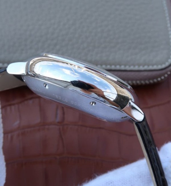Replica Cartier Ballon Bleu De Cartier Chrono SS Black Dial A8101