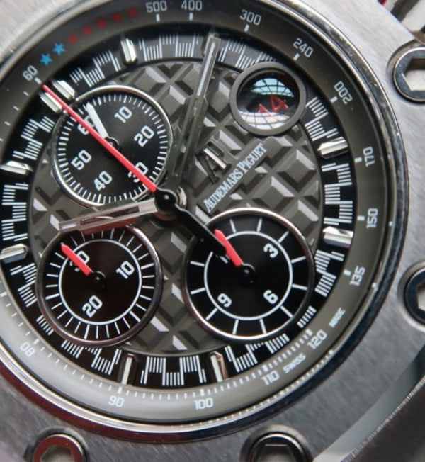 Replica Audemars Piguet JF Royal Oak Offshore Titanium Michael Schumacher Gray Dial A3126