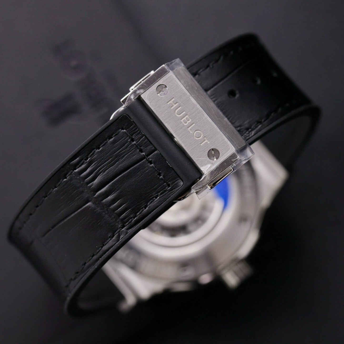 Hublot Replica 11 Watch Classic Fusion Face Black Moissanite Diamond APS Factory 42mm