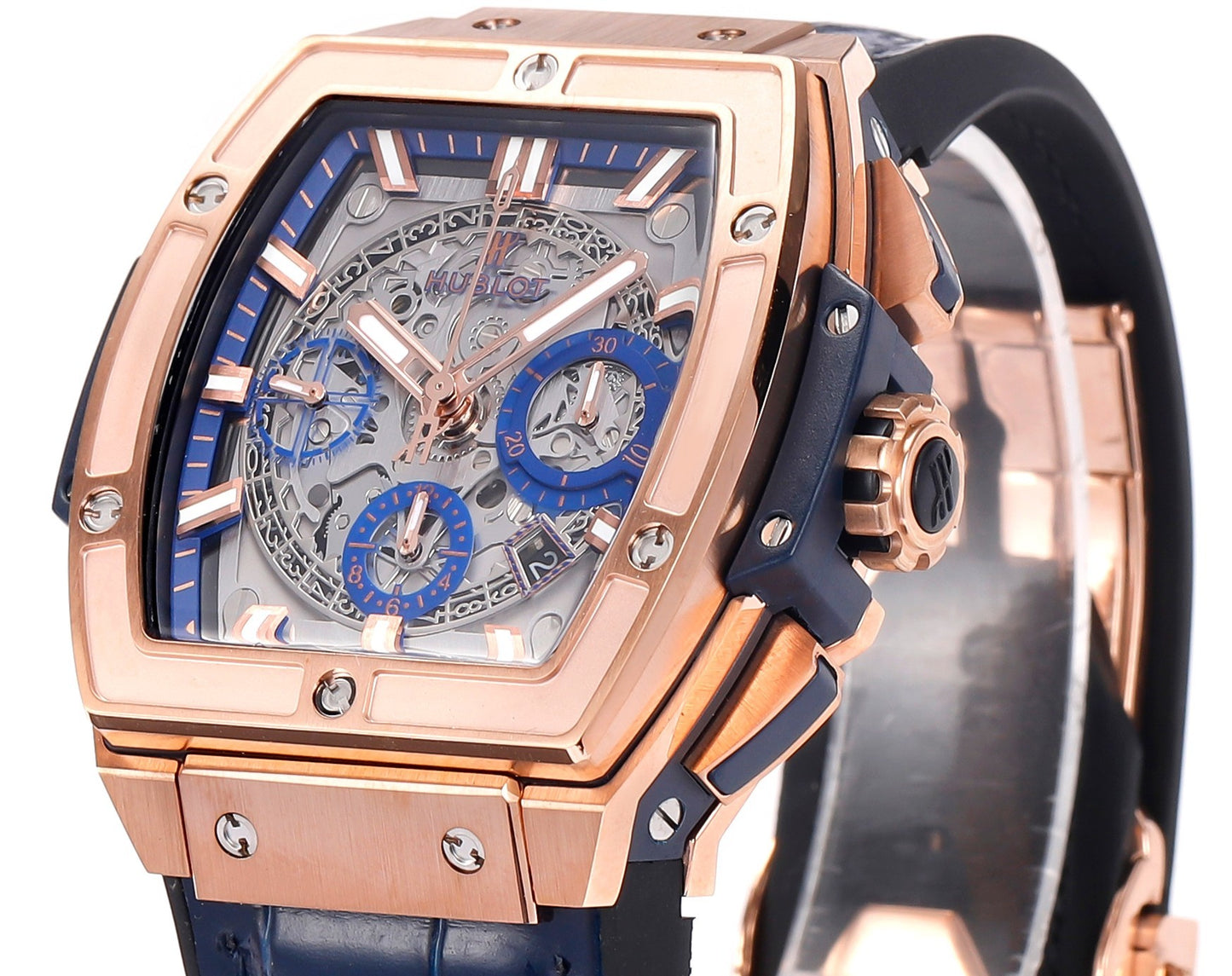 Hublot SPIRIT OF BIG BANG Chronograph, 45 mm Textured rubber strap(1:1 replica)