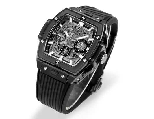 Hublot Spirit of Big Bang Textured Rubber Strap(1:1 replica)