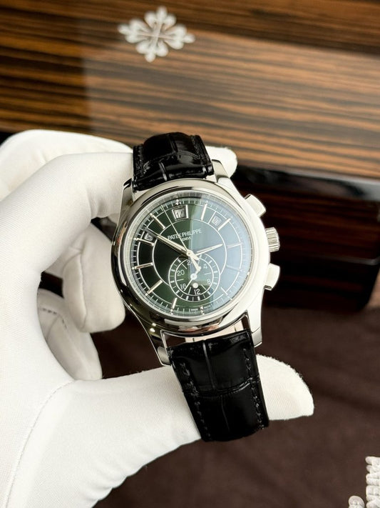Patek Philippe Replica Watch Complications 5905G Dial Green 42mm