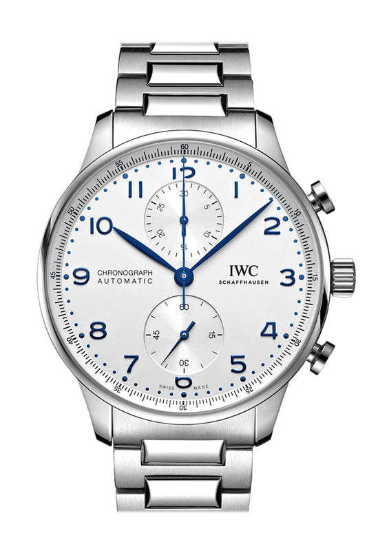 IWC Portuguese Silver Dial Stainless steel Watch IW371617(1:1 replica)