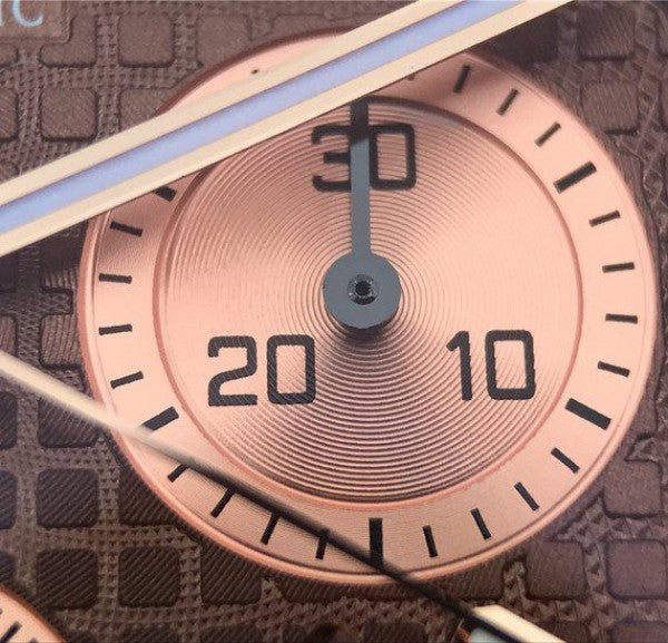 Replica Audemars Piguet Royal OAK Royal Oak Chronograph 26331 RG Brown Dial Leather Strap A7750