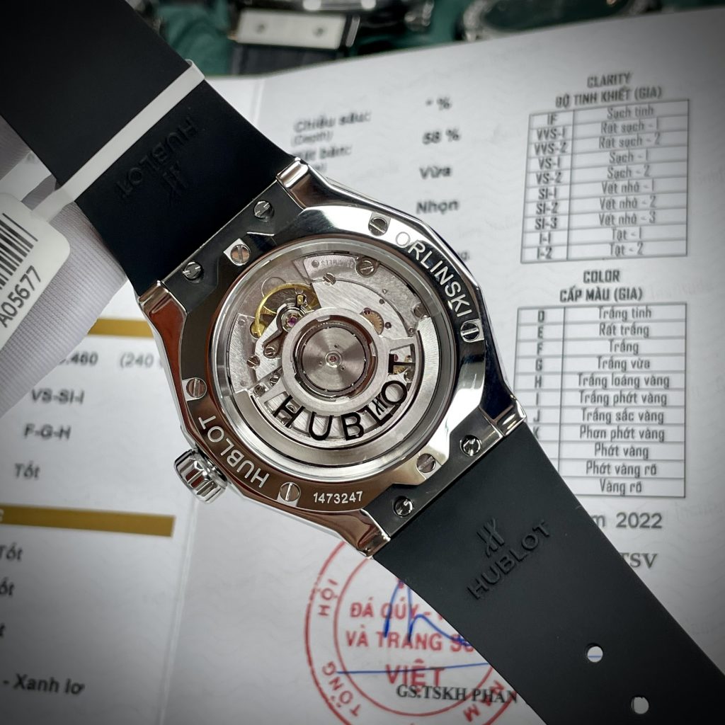 Hublot Replica 1:1 Watch Orlinski Titanium With Natural Diamonds 40mm