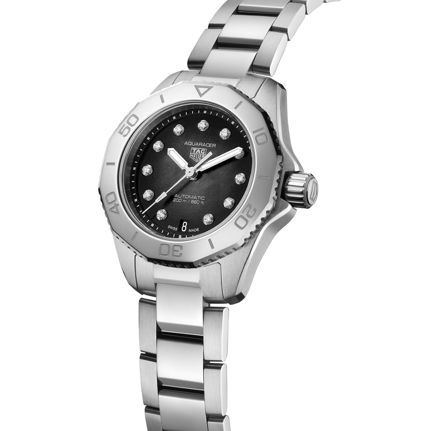 TAG Heuer Replica Watch Aquaracer Professional 200 Date Automatic 30 mm Steel(1:1 replica)