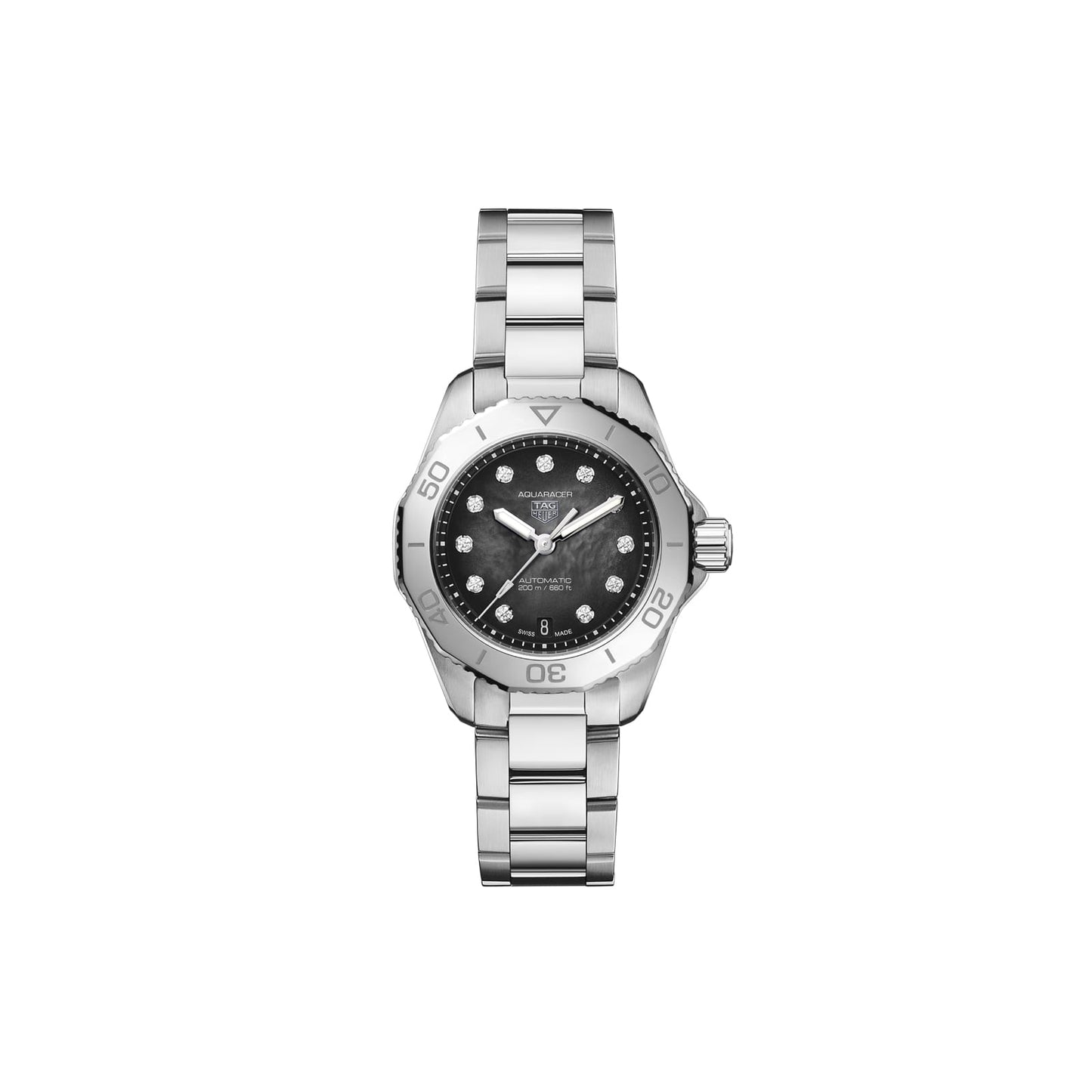 TAG Heuer Replica Watch Aquaracer Professional 200 Date Automatic 30 mm Steel(1:1 replica)