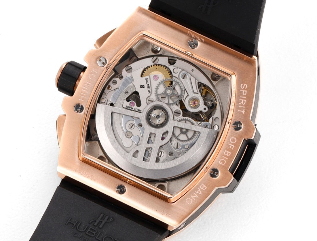 Hublot Spirit of Big Bang Textured Rubber Strap(1:1 replica)