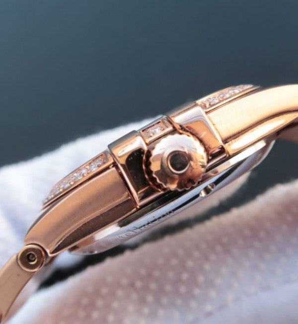 Replica Omega V6 Constellation 123.20.35 RG Case Brown Dial