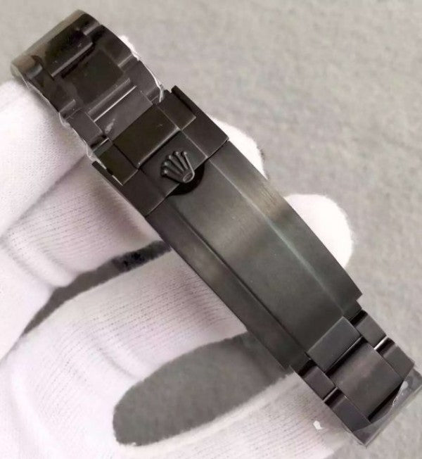 Replica Rolex Fragment Submariner 116610 PVD Black Dial PVD Bracelet A2836