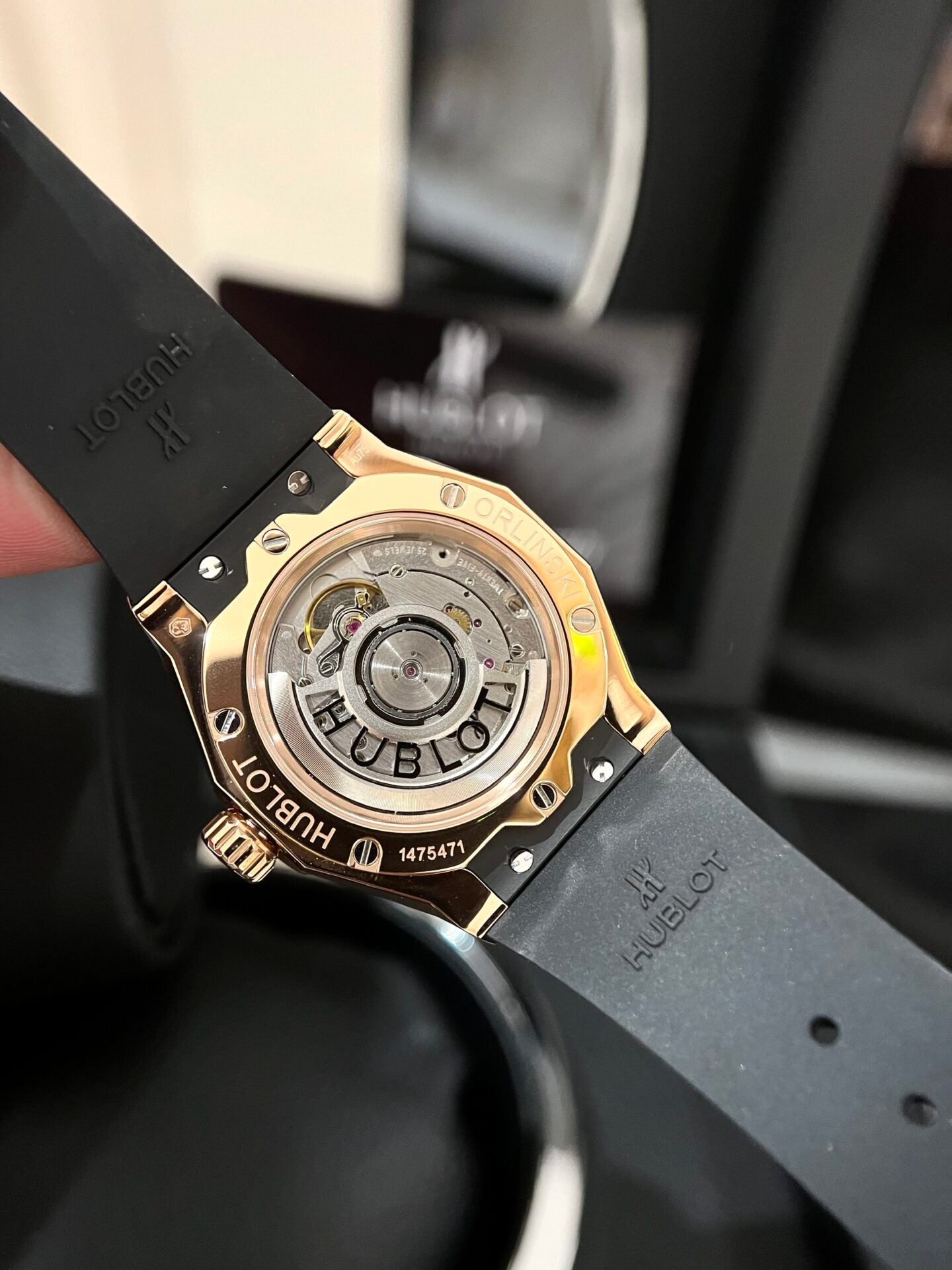 Hublot Replica Watch Orlinski King Gold Black Dial APS Factory 40mm