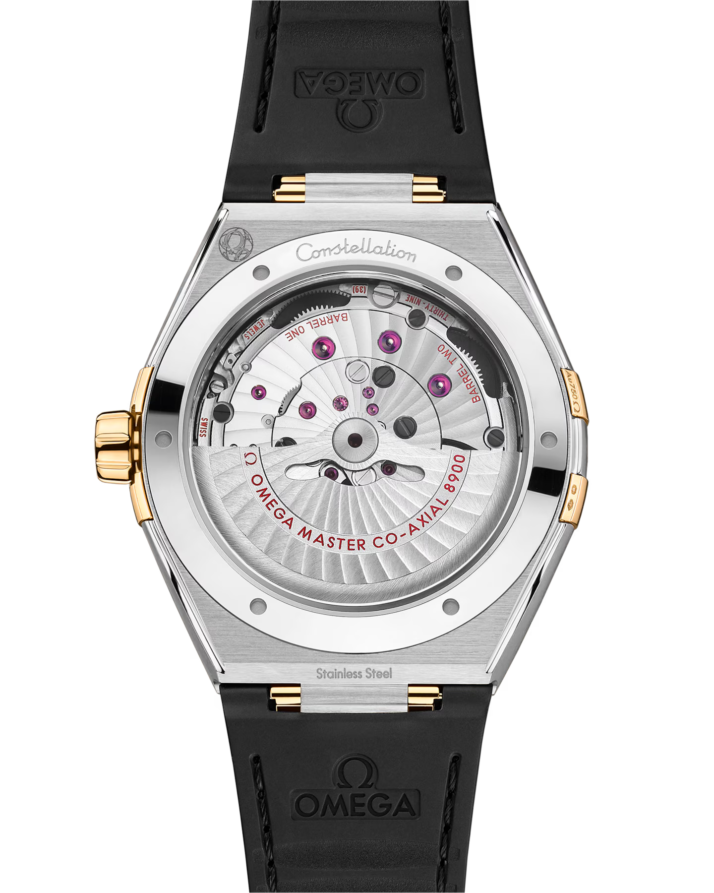 Constellation 41 mm, steel ? yellow gold on leather strap(1:1 replica)