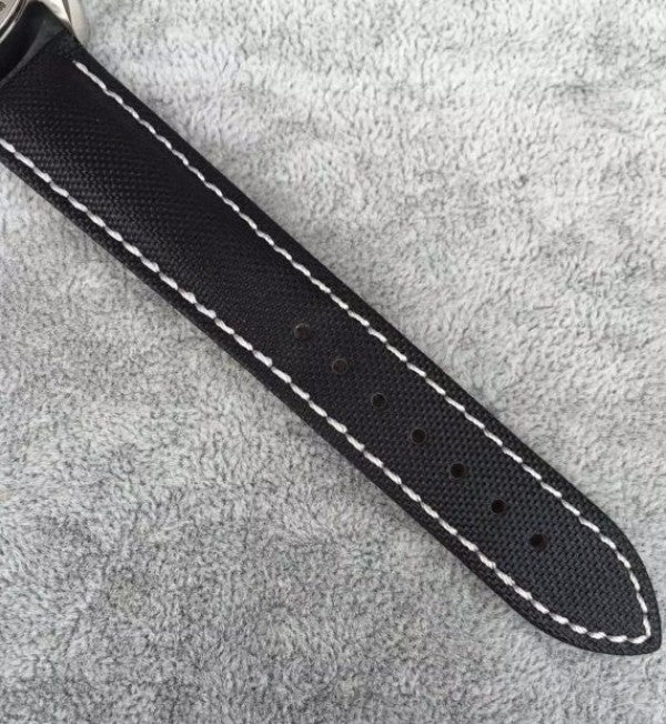 Replica Omega Speedmaster 3211 Silver Dial Black Nylon Strap A7750