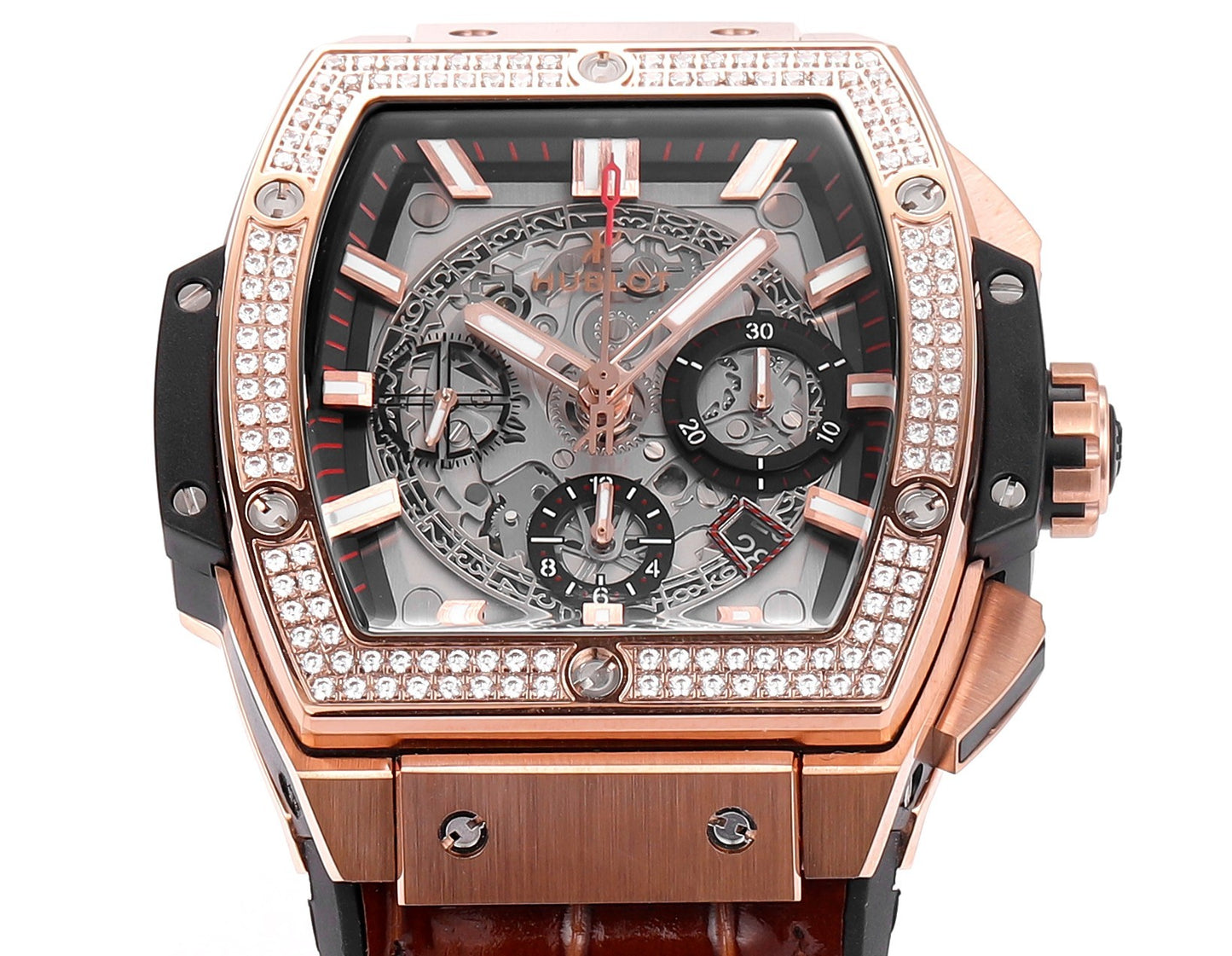 Hublot SPIRIT OF BIG BANG Chronograph, 45 mm Textured rubber strap(1:1 replica)