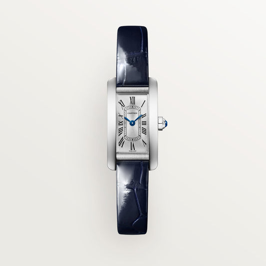 fake cartier watch Tank Americaine mini model quartz movement(1:1 replica)
