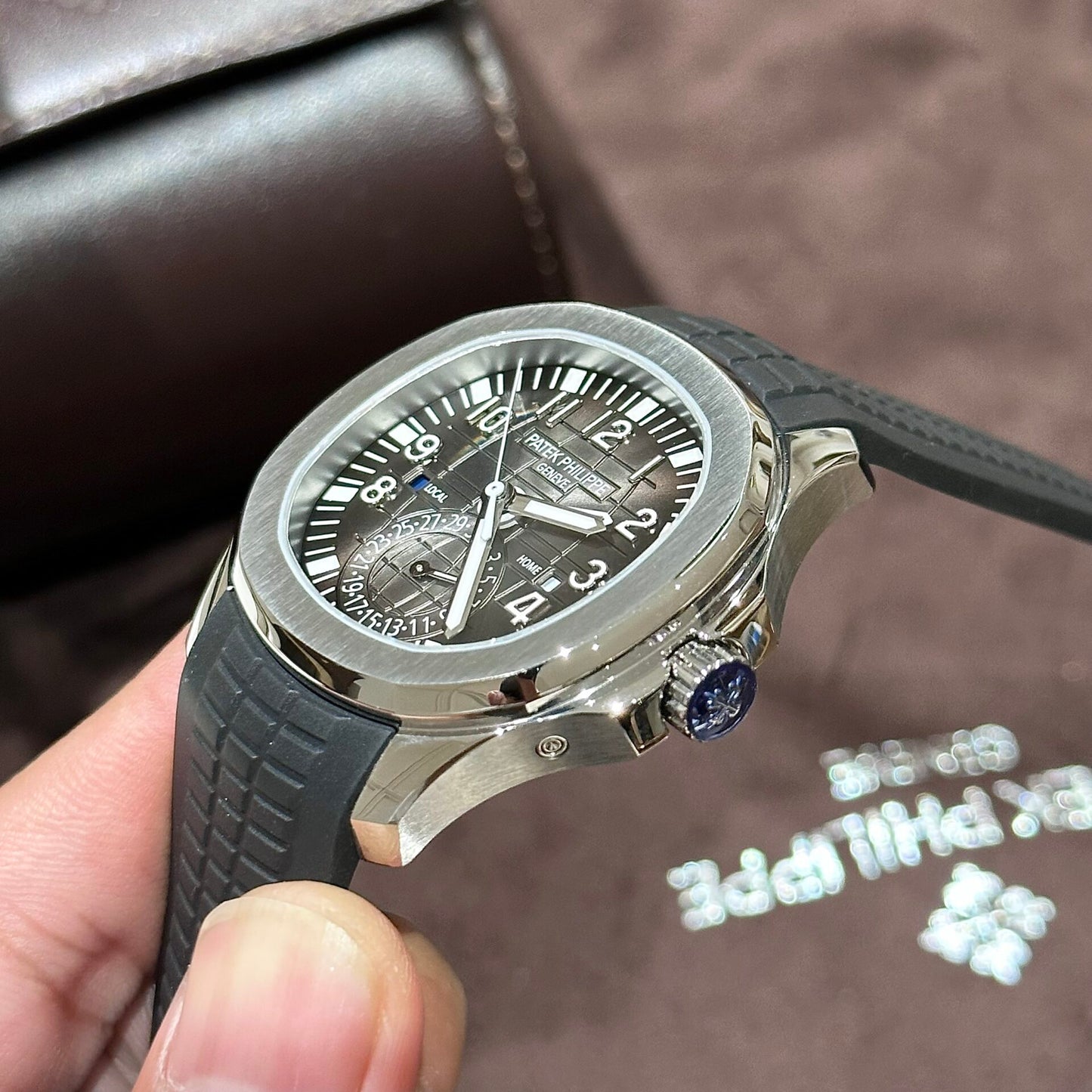 Patek Philippe Aquanaut 5164A Replica 1:1 Watch Gray Dial 40.8mm