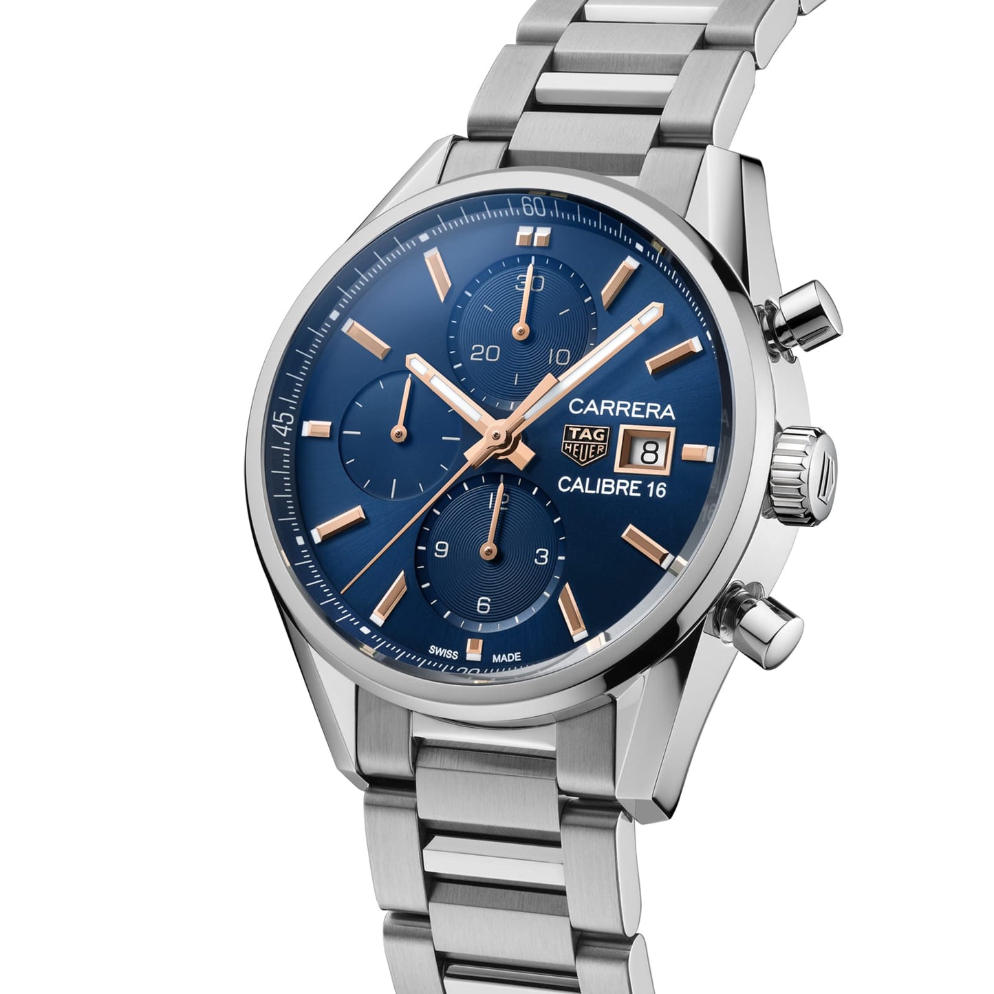 TAG Heuer Replica Watch Carrera Chronograph Automatic 41 mm Steel(1:1 replica)