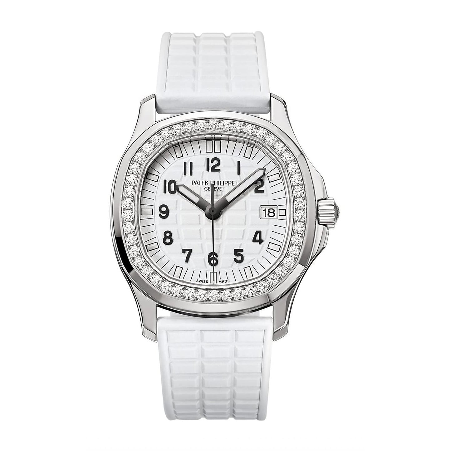 Fake Patek Philippe Replica Watch Aquanaut Ladies Stainless Steel Composite 5067A-024 TWF(1:1 replica)