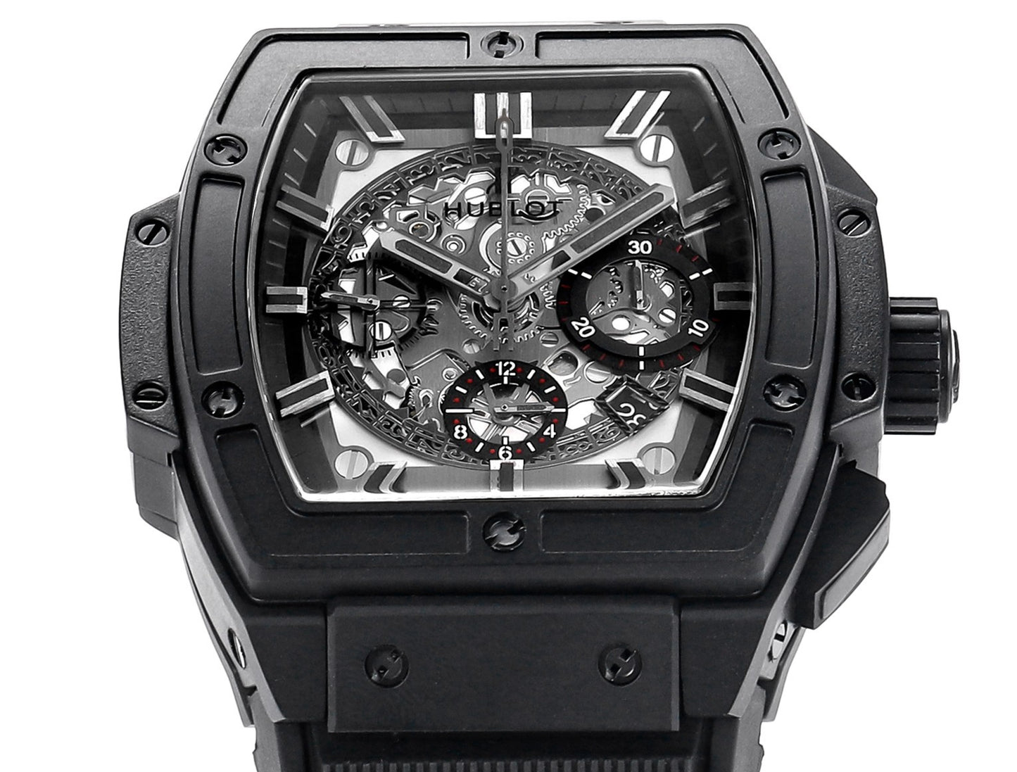 Hublot SPIRIT OF BIG BANG Chronograph, 45 mm Textured rubber strap(1:1 replica)