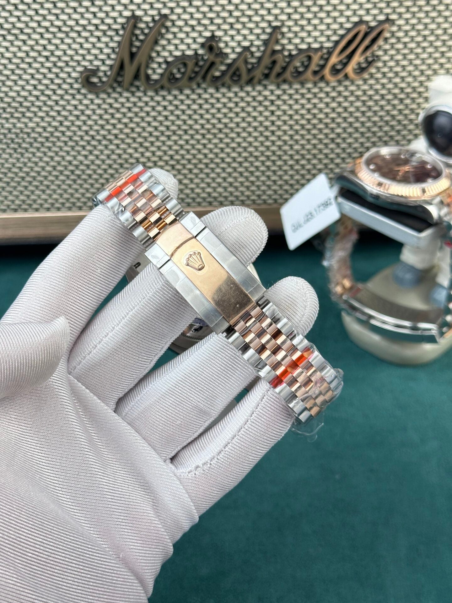 Rolex Replica 11 Watch DateJust Rose Gold Chocolate Dial GM Factory 36mm