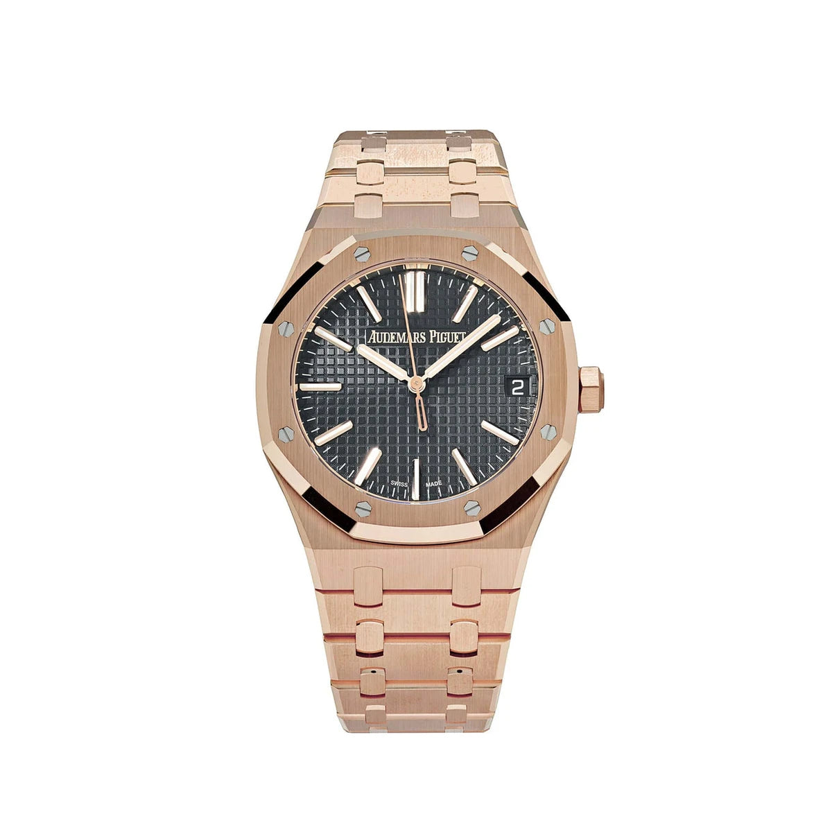 Royal Oak 41 Selfwinding Rose Gold Black Dial(1:1 replica)