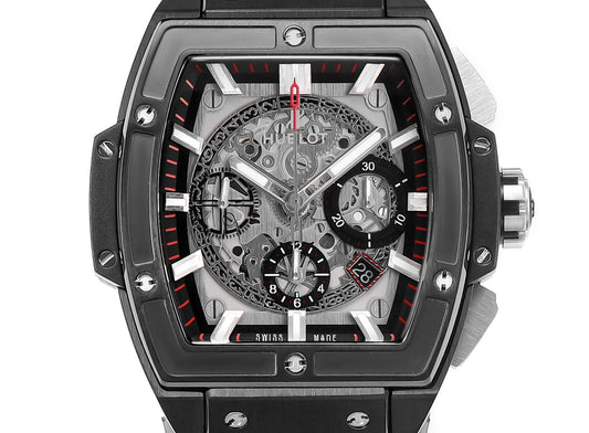 Hublot SPIRIT OF BIG BANG Chronograph, 45 mm Textured rubber strap(1:1 replica)