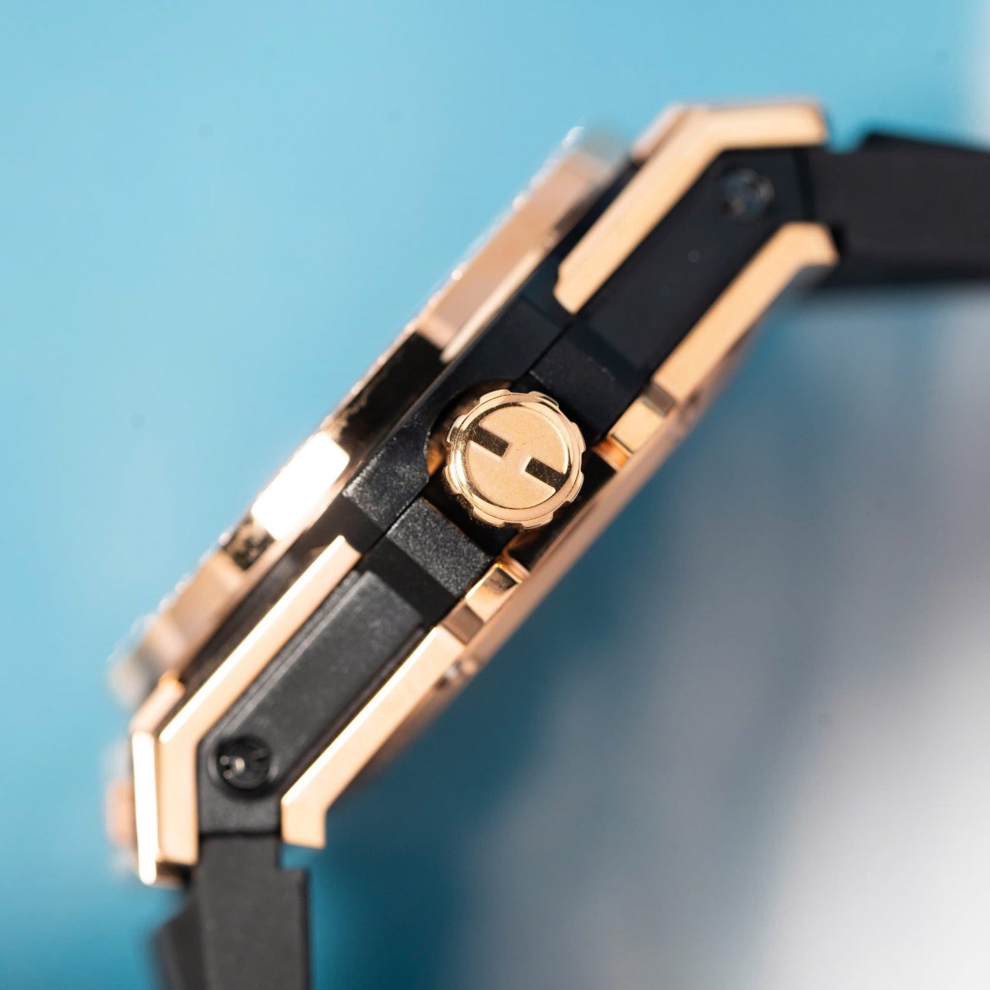 Hublot Replica 1:1 Watch Big Bang One Click With Diamond Bezel King Gold 39mm