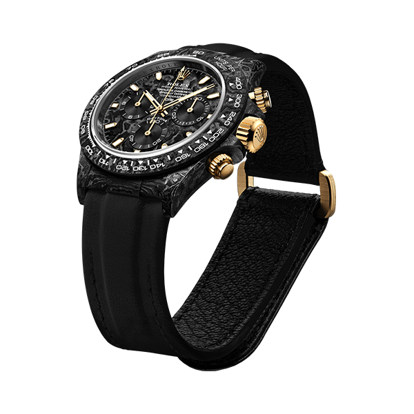 ROLEX Diw Daytona black   gold 40mm oyster carbon(1:1 replica)
