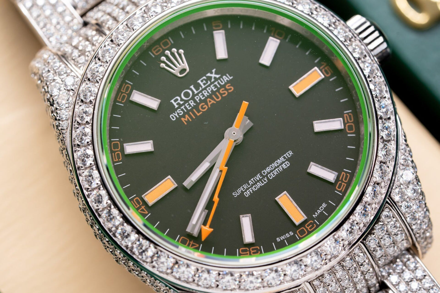 Rolex Best Replica Watch With Moissanite Diamond Hong Kong 41mm