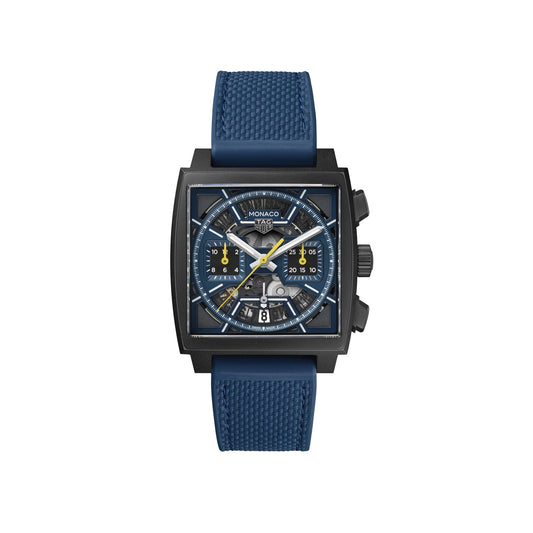 TAG Heuer Replica Watch Monaco Chronograph Automatic 39 mm DLC Titanium(1:1 replica)