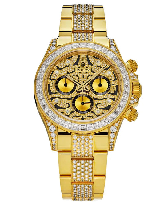 Rolex Daytona Eye of the Tiger Yellow Gold 116598TBR(1:1 replica)